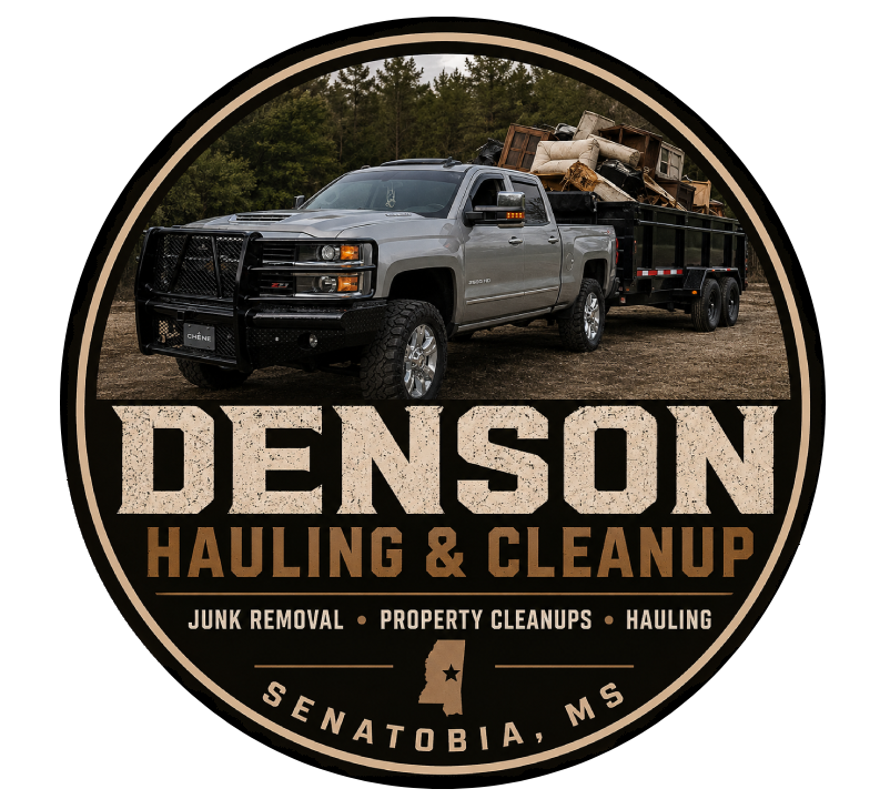 Denson Hauling & Clean Up logo